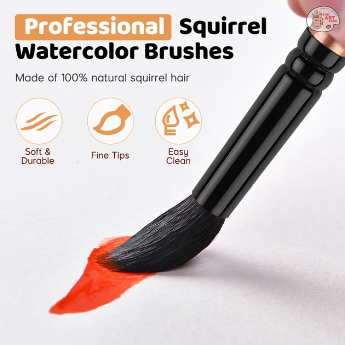 Fuumuui 7pcs Professional Watercolor Brushes - Image 8